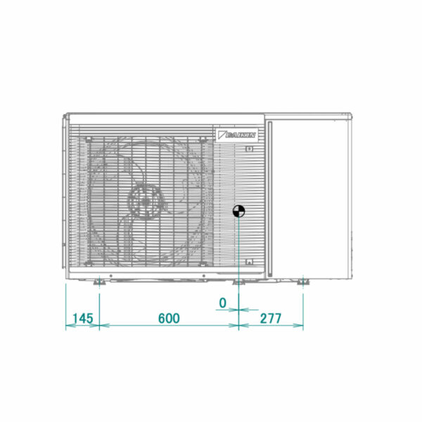 Altherma 3 M Taille 4 - R32 - Chaud seul avec résistance 3 kW