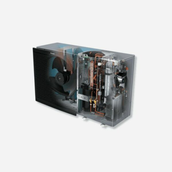 Altherma 3 M - Taille 16 - Chaud seul - Triphasé avec résistance 3 kW