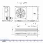WELLEA M HT R290 - 14kW Triphasé