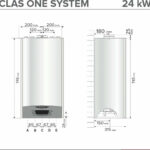 Chaudière murale à condensation CLAS ONE SYSTEM 25kW