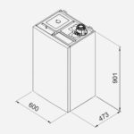 Chaudière MCR 2 35 BIC - chauffage et ballon d'eau chaude 45L