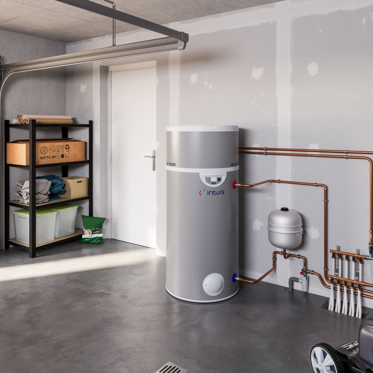 Chauffe-eau thermodynamique Edel 270 litres sur boucle d'eau – Image 2