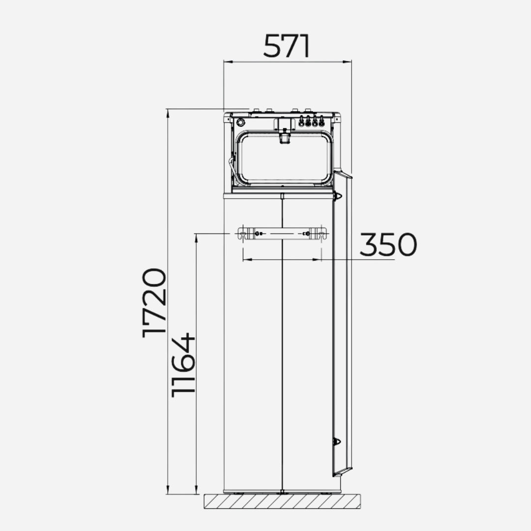 Pompe à chaleur HTi70 Pilote DS170D 8 kW - Monophasé haute température – Image 6