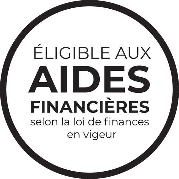 Eligible aux aides financière